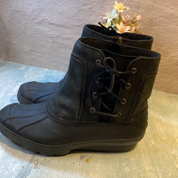 Sperry boots SZ 10 wos - Picture 2 of 7